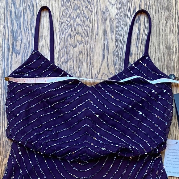 Adrianna Papell Sequin Blouson Dress NWT - Picture 7 of 8